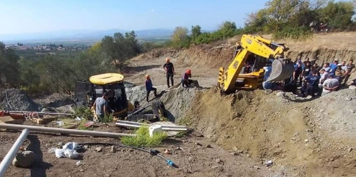 Samsun’da feci olay! Su kuyusu kazarken toprak altında kaldılar