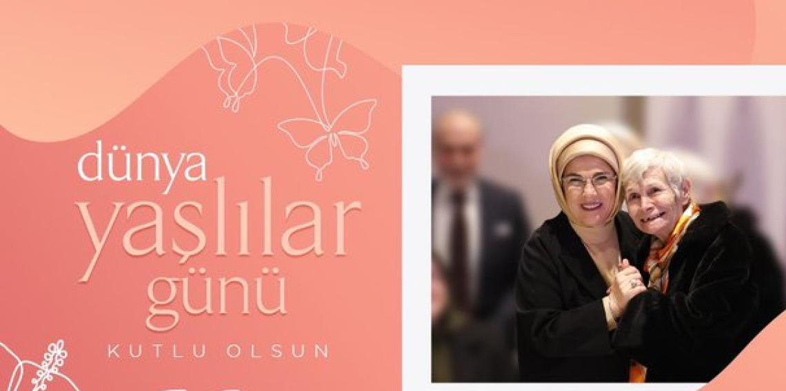 Emine Erdoğan: Yaşlılarımız, en bilge mevsimin temsilcileridir