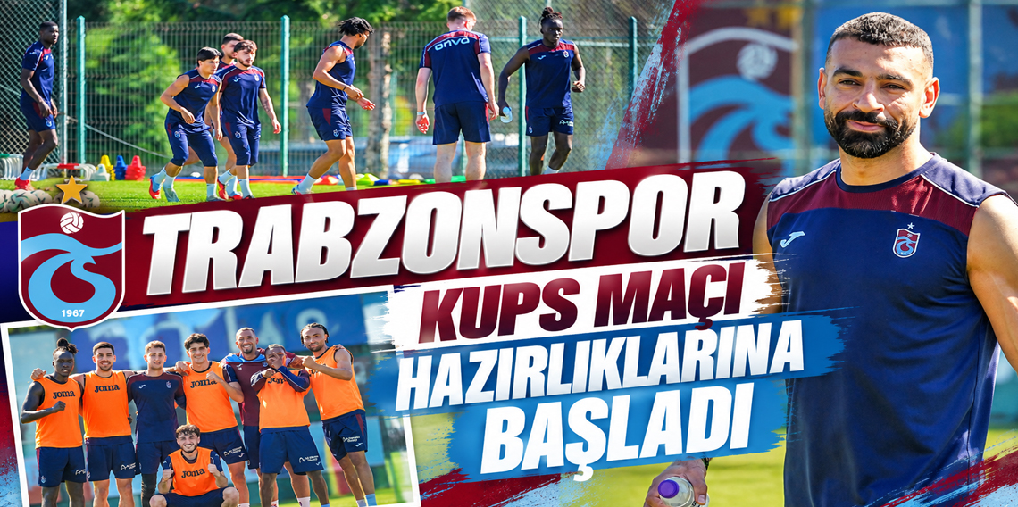 Trabzonspor KuPS maçı hazırlıklarına başladı