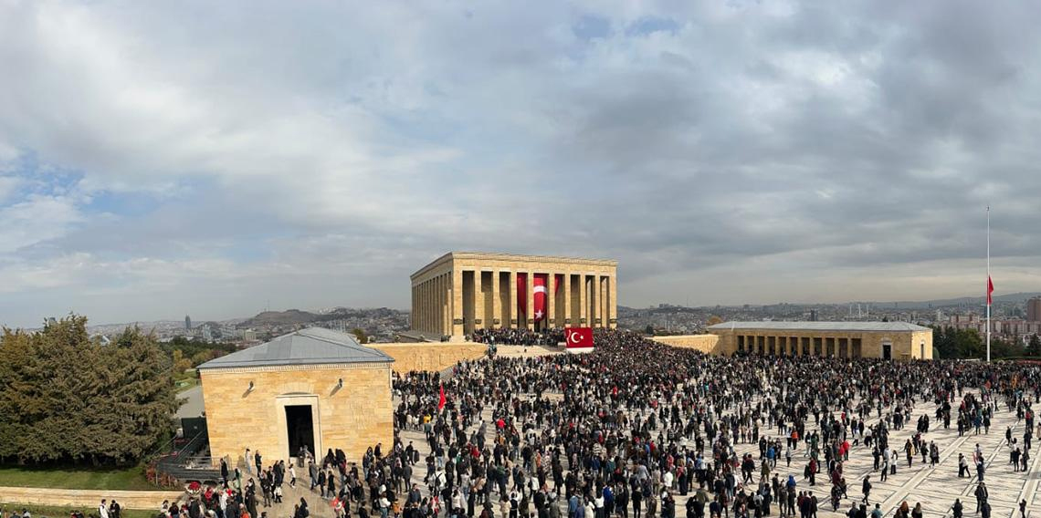 Anıtkabir'e 10 Kasım'da rekor ziyaretçi