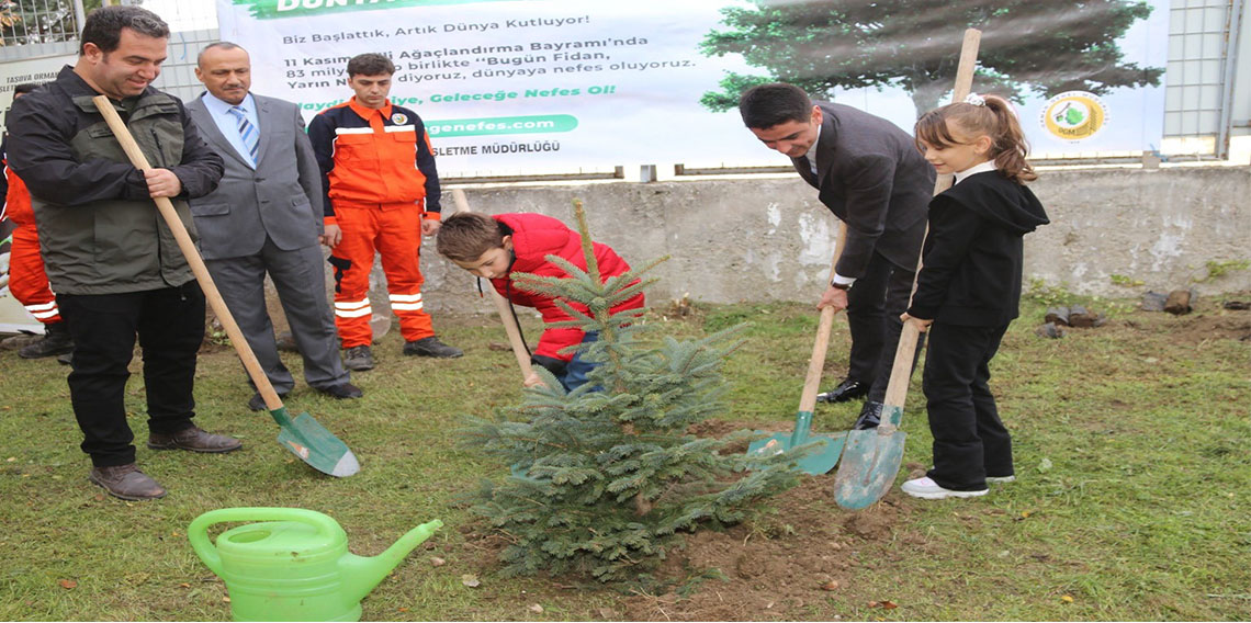  Taşova’da çocuklar “Geleceğe Nefes” oldu