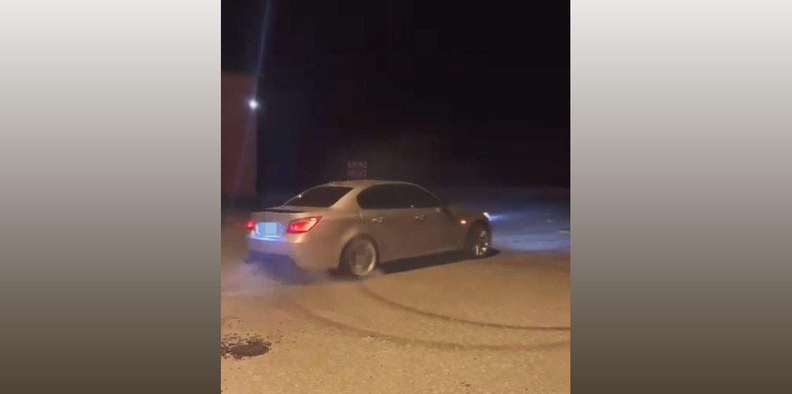 Artvin’de drift yapan sürücüye 46 bin lira ceza