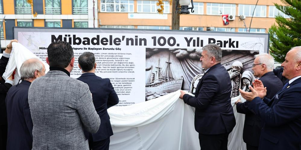 Bulancak’ta Mübadelenin 100’üncü Yılı Parkı açıldı