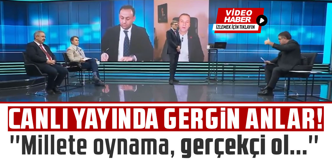 Canlı yayında gergin anlar! Sinan Burhan'dan Ersan Şen'e: Millete oynama, gerçekçi ol...