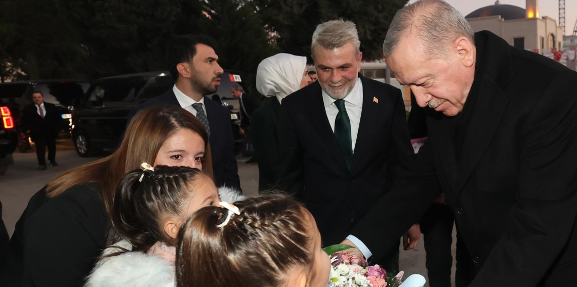 Cumhurbaşkanı Erdoğan deprem bölgesinde