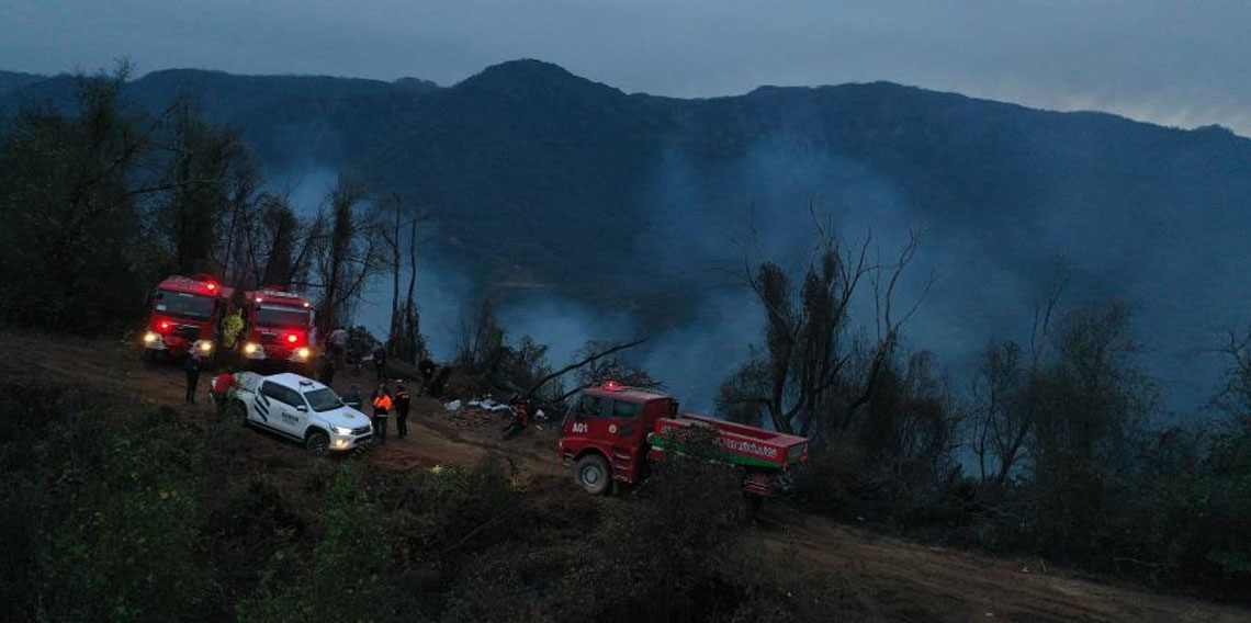 Hopa’daki orman yangını söndürüldü, soğutma çalışmaları sürüyor