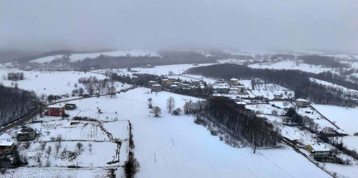 Samsun'un yüksek kesimleri kara teslim