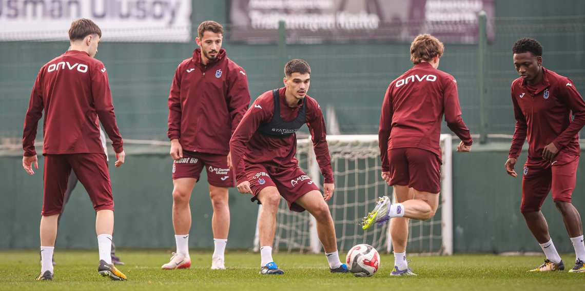 Trabzonspor'un Van Spor FK maçı hazırlıkları devam ediyor