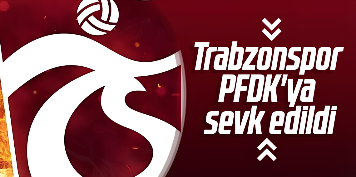 PFDK Trabzonspor'u yine boş geçmedi