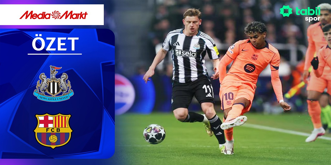 Şampiyonlar Ligi Son 16 Turu | Newcastle United - Barcelona (Özet)