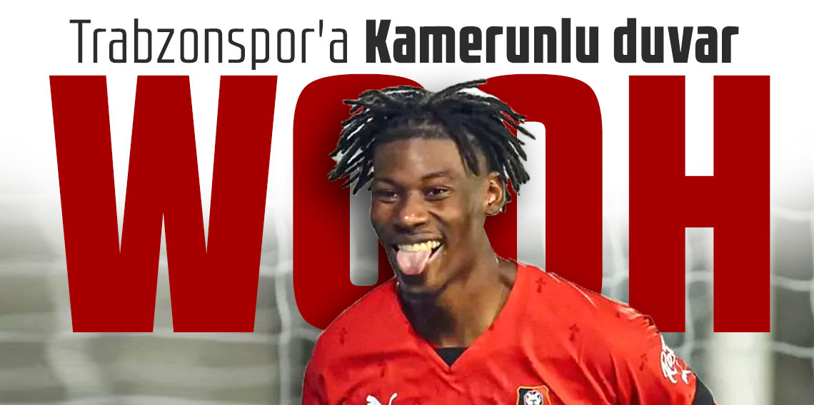 Trabzonspor'a Kamerunlu duvar: Christopher Wooh