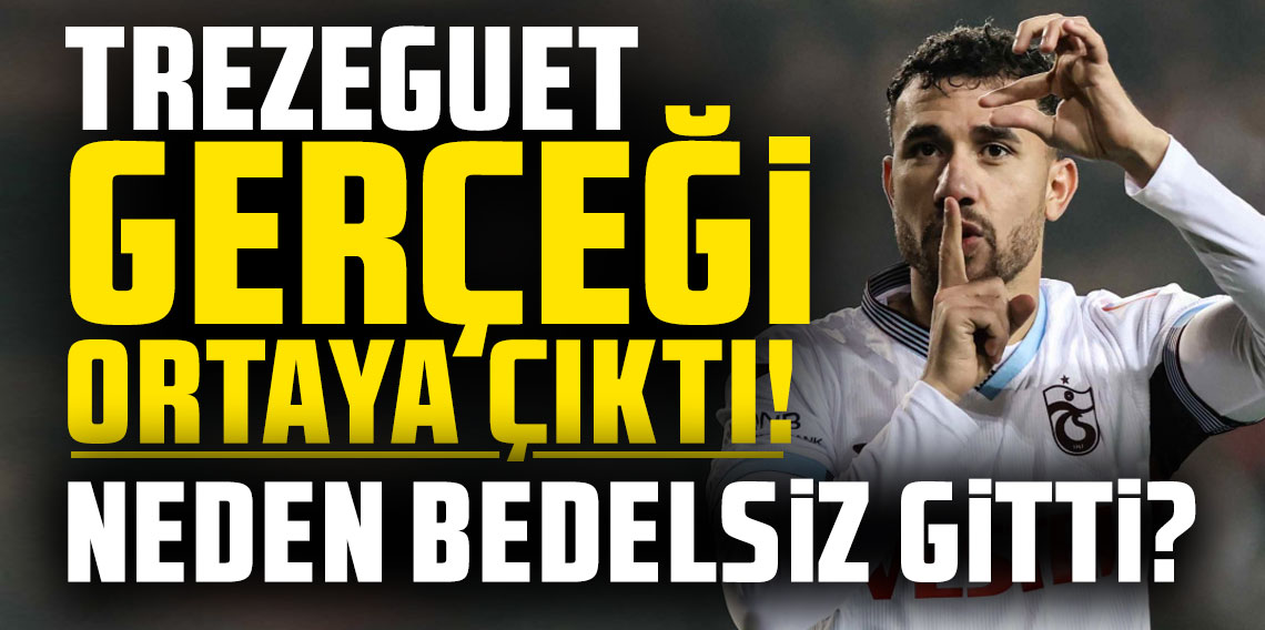 Trabzonspor'da Trezeguet gerçeği ortaya çıktı! Neden bedelsiz gitti?