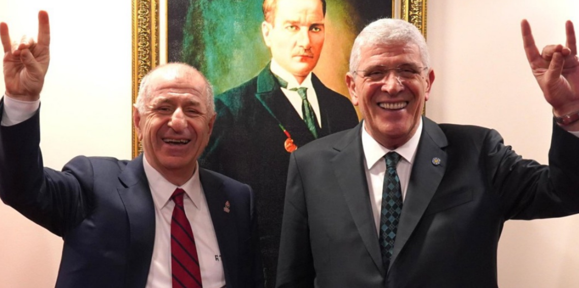 Ümit Özdağ ve Müsavat Dervişoğlu'ndan 'Milliyetçi İttifak' Mesajı