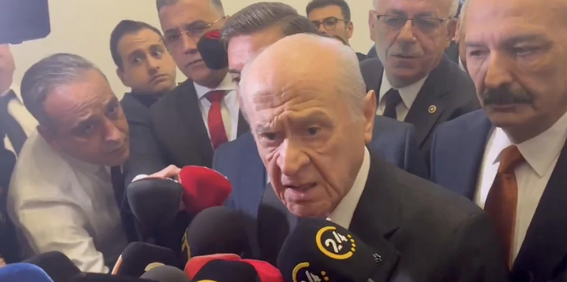 Devlet Bahçeli'den gazeteciye sert sözler