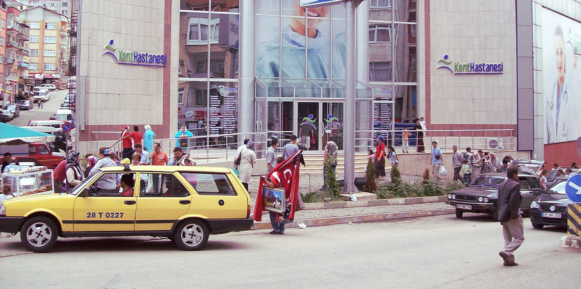 Giresun'da özel bir hastanende doktor şiddeti! 