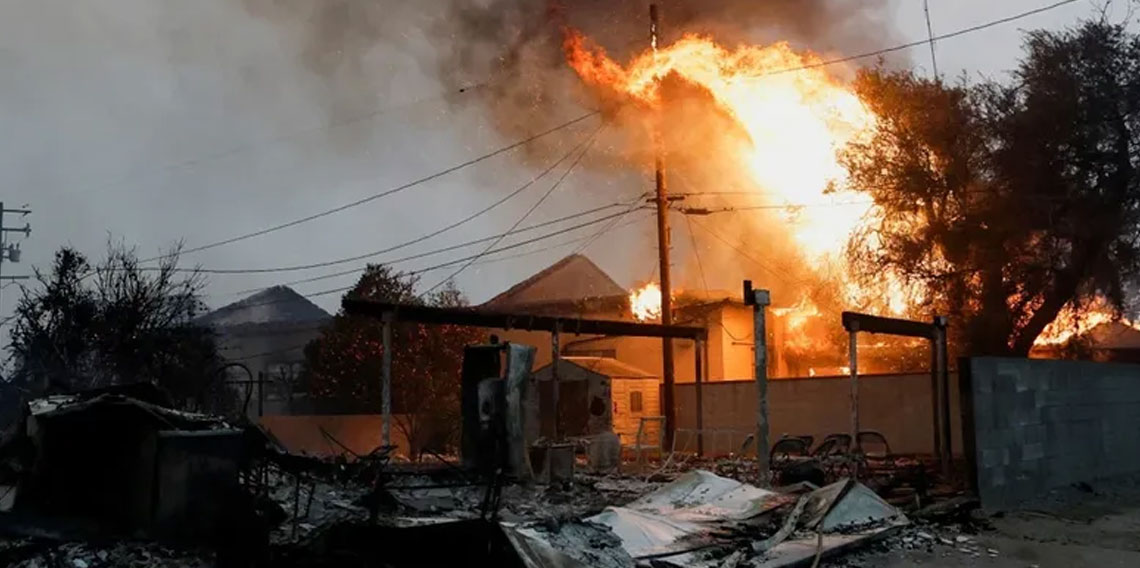 Los Angeles yangınını söndürme çalışmaları sürüyor: 166 bin kişiye tahliye uyarısı