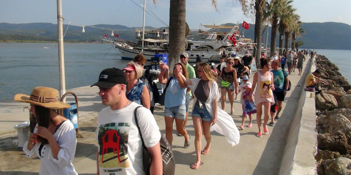 Muğla’da yabancı turist rekoru 