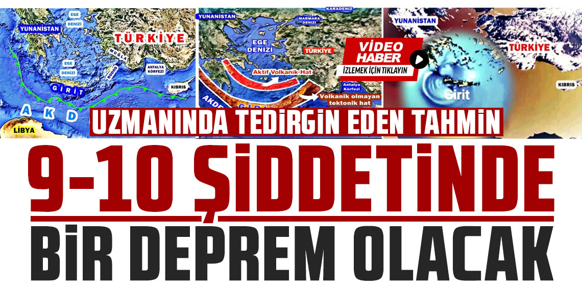 22 yıllık deprem araştırmacısı Timuçin Özat: ''Girit adasında 9-10 şiddetinde bir deprem olacak