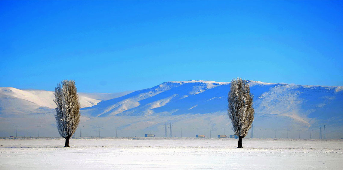 Erzurum’da zemheri soğuklar