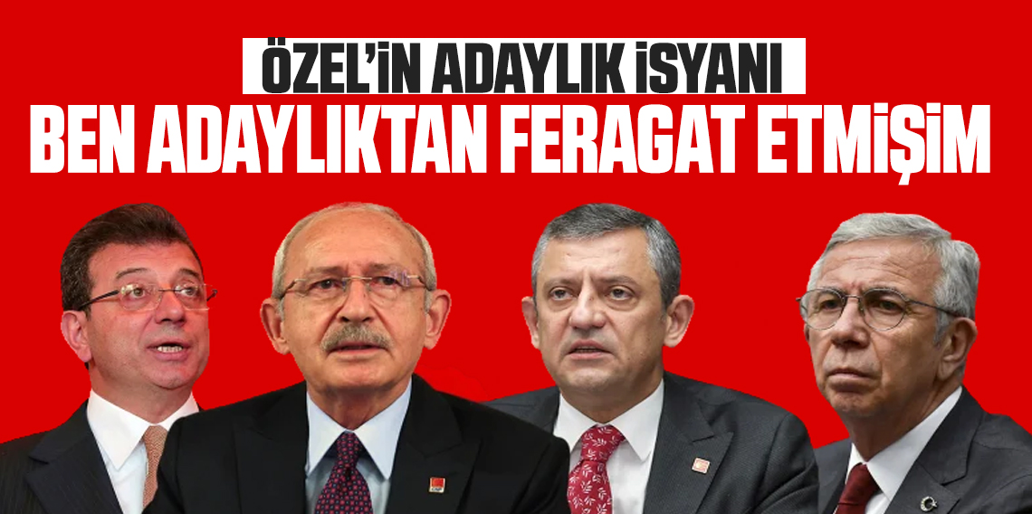 Özgür Özel adaylık iddialarına noktayı koydu