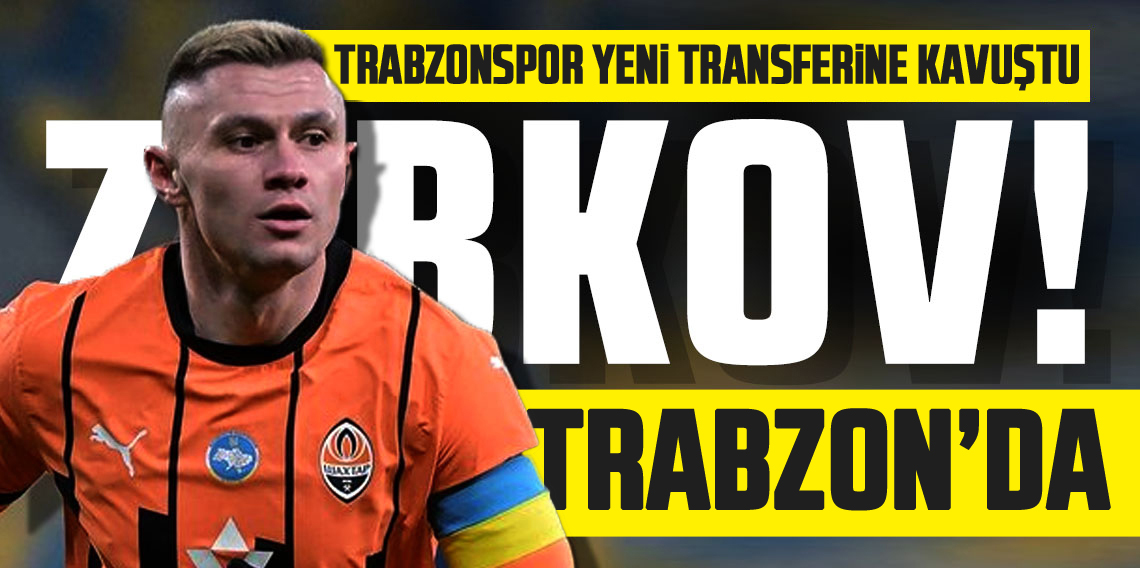 Oleksandr Zubkov Trabzon'da