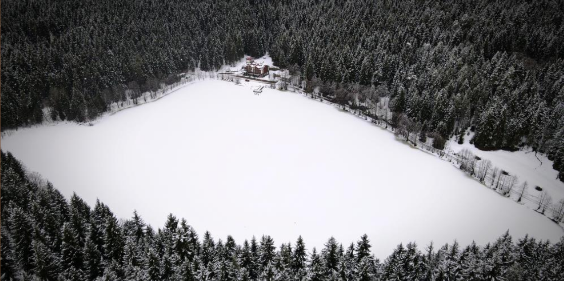 Artvin Şavşat’ta Kış Manzarası Büyüledi