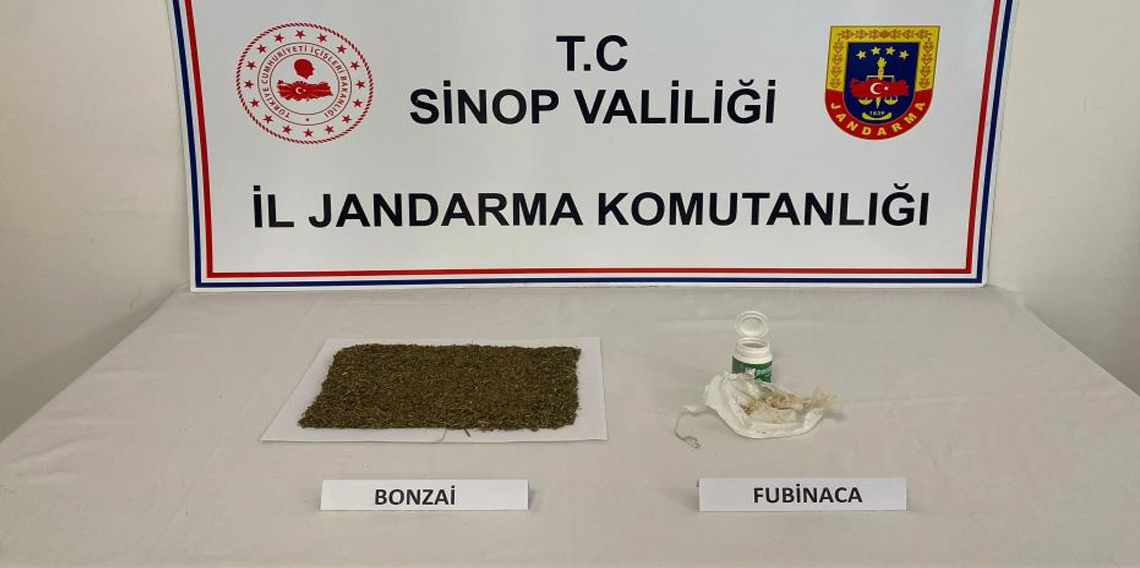 Sinop'ta uyuşturucu operasyonu