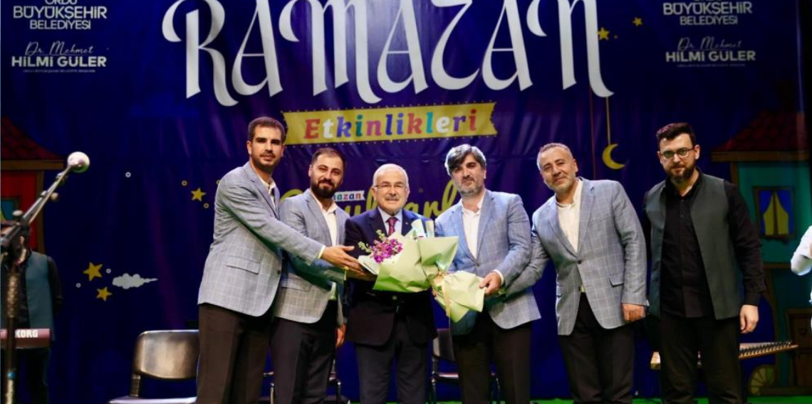 Ordu’da Ramazan Coşkusu: Grup Ravza’dan İlahi Konseri