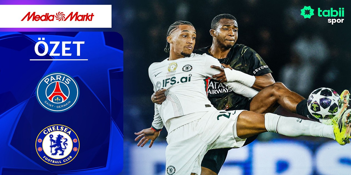 Şampiyonlar Ligi Son 16 Turu | PSG - Chelsea (Özet)