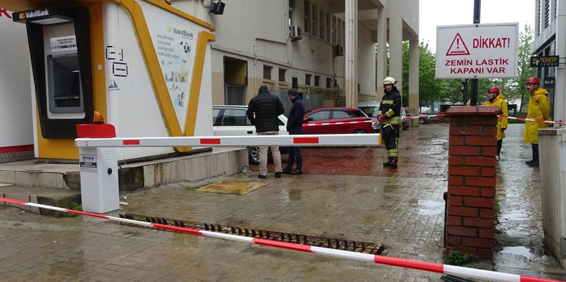 Samsun'da patlama ve duman paniği