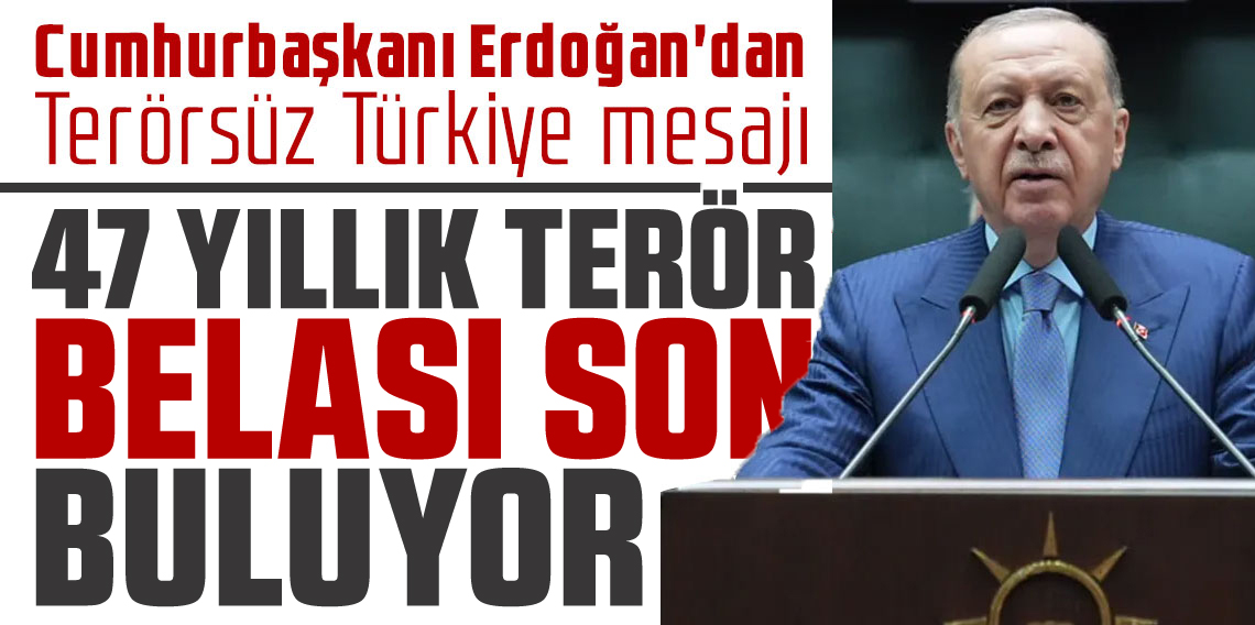 Cumhurbaşkanı Erdoğan'ın tarihi konuşması başladı