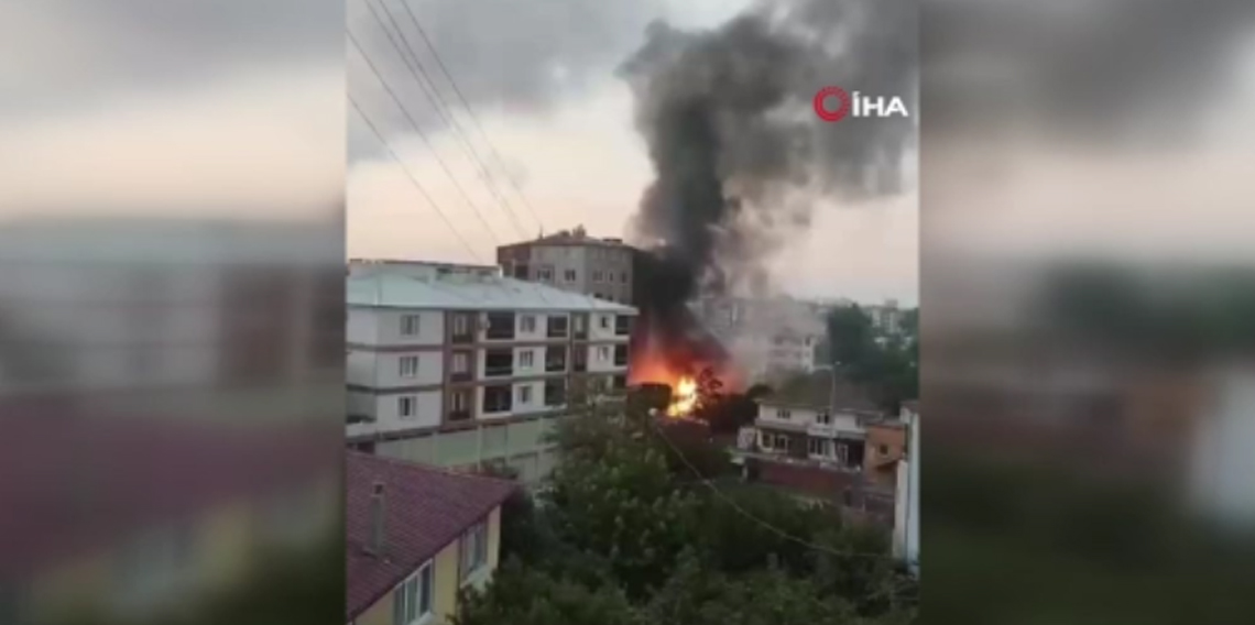 Tüpler patladı, 4 kişi hastanelik oldu