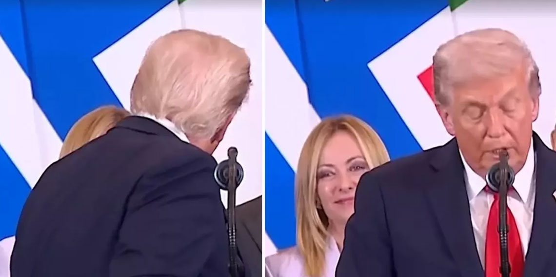 Trump'tan Meloni'ye: Senin güzel olduğunu söylememe alınmazsın değil mi?