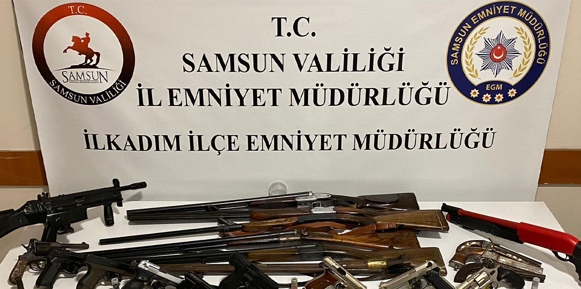 Emniyet güçlerinden Samsun'da operasyon...