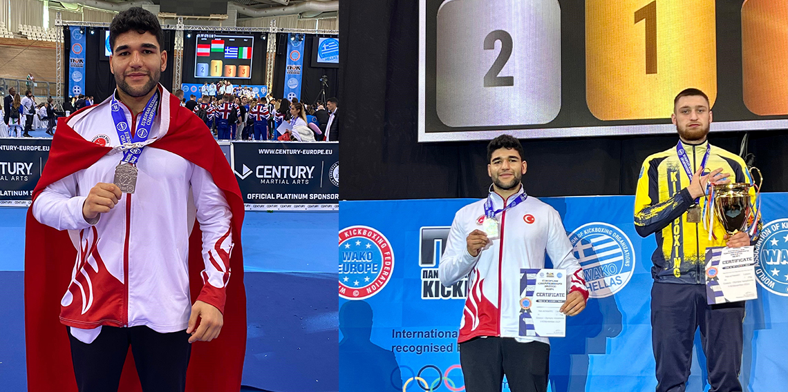 Erzurum'da  EBB sporcusu Koç, Avrupa ikincisi oldu