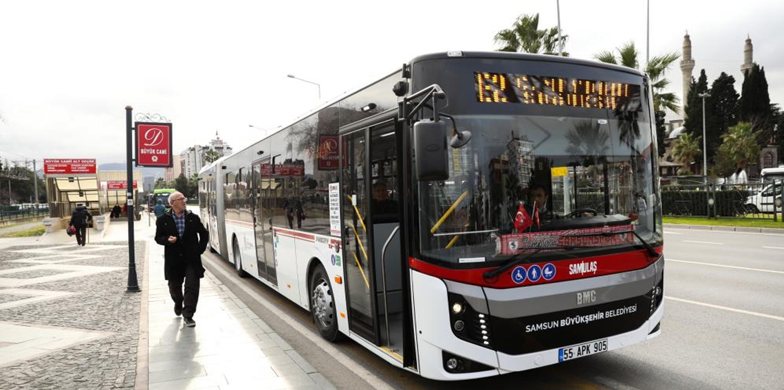 Samsun'da E2 Ekspres hattı hizmete girdi! Darısı Trabzon'un Başına