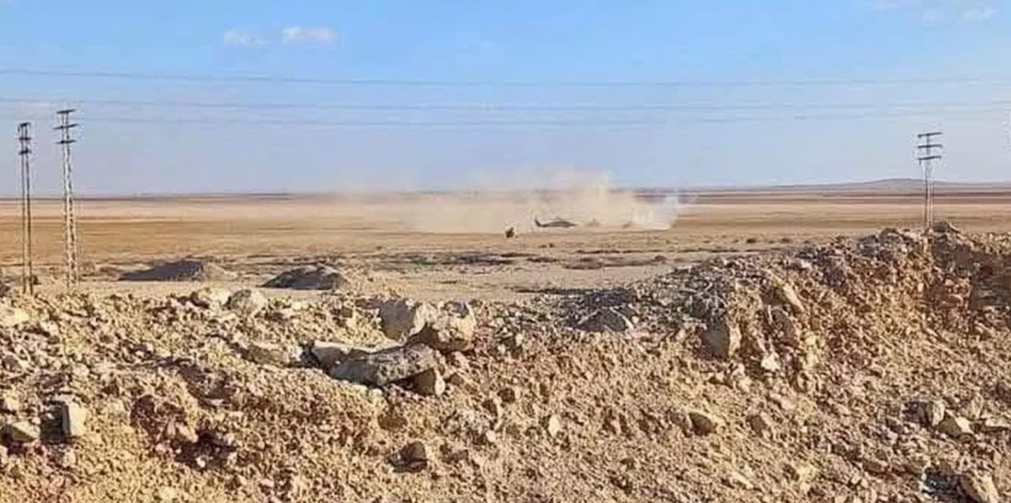 Humus’ta Suriye ordusu ve ABD askerlerine saldırı, savaş uçakları havalandı