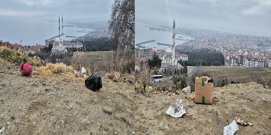 Çırçır Tepesi çöplüğe döndü