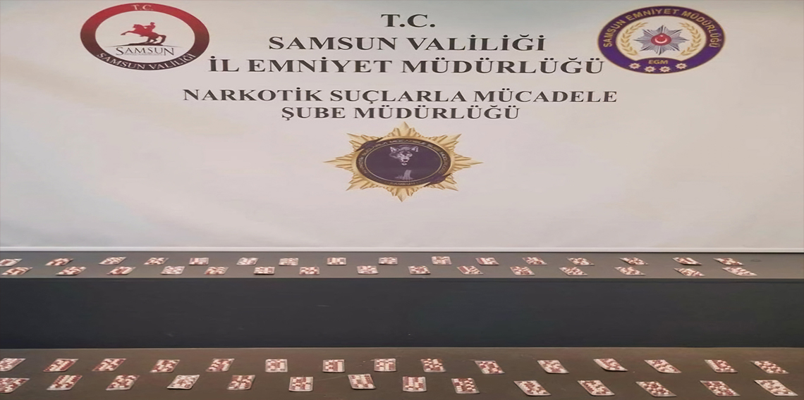 Samsun’da uyuşturucu operasyonu