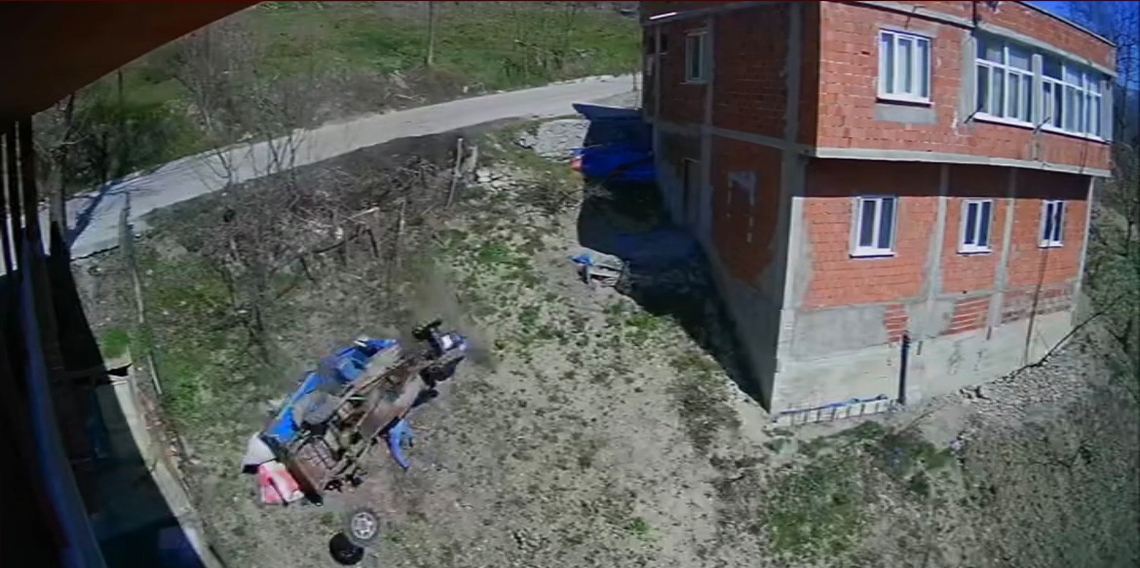Ordu'da patpat uçurumdan yuvarlandı: 2 yaralı