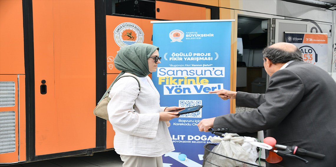 Samsun'da vatandaşın fikri şehrin geleceğine yön veriyor