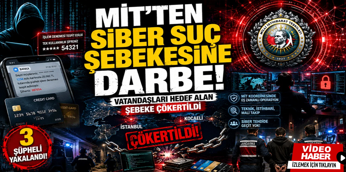 MİT’ten kredi kartı şebekesine operasyon: 3 gözaltı
