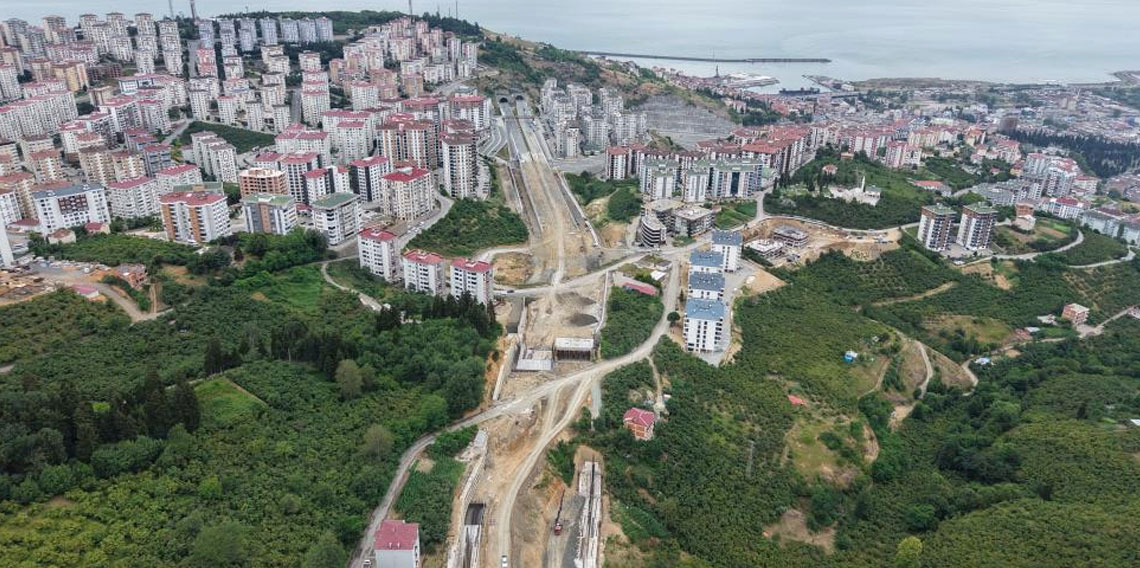 Trabzon'un yol ağı, Washington gidiş-geliş mesafesini geride bıraktı
