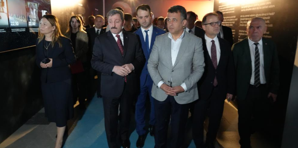 Samsun'da 15 Temmuz Milli Birlik ve Demokrasi Günü Anma Çadırı ziyarete açıldı
