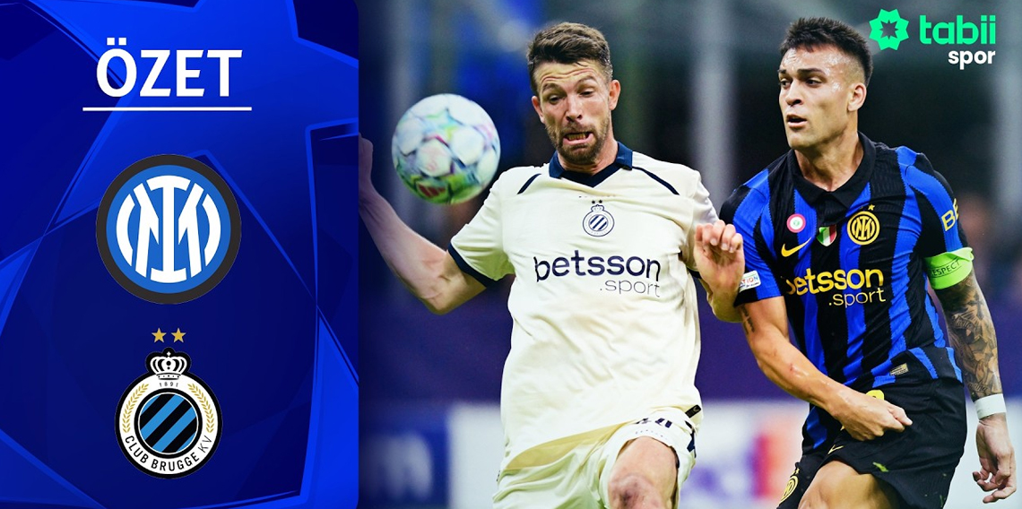 Şampiyonlar Ligi 2. Hafta | Inter - Club Brugge (Özet)