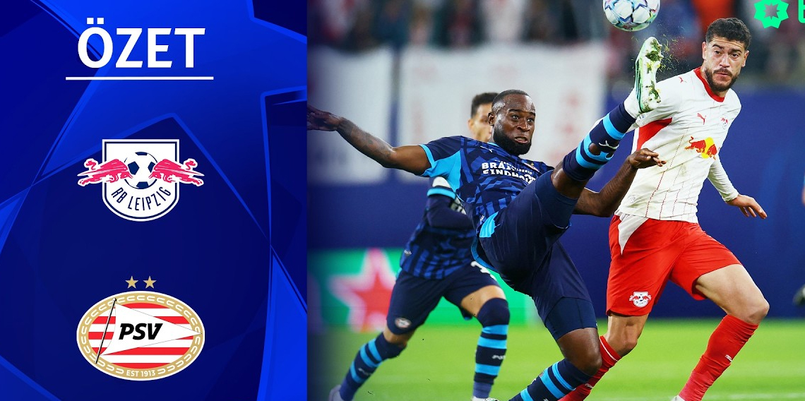  Şampiyonlar Ligi 2. Hafta | Leipzig - PSV (Özet)