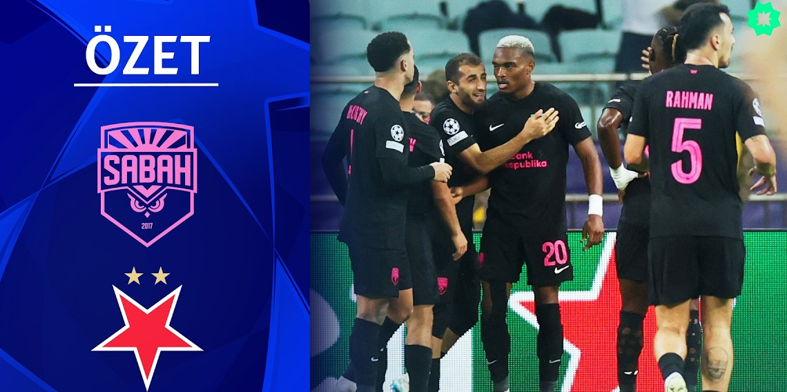 Şampiyonlar Ligi 2. Hafta | Sabah FK - Slavia Prag (Özet)