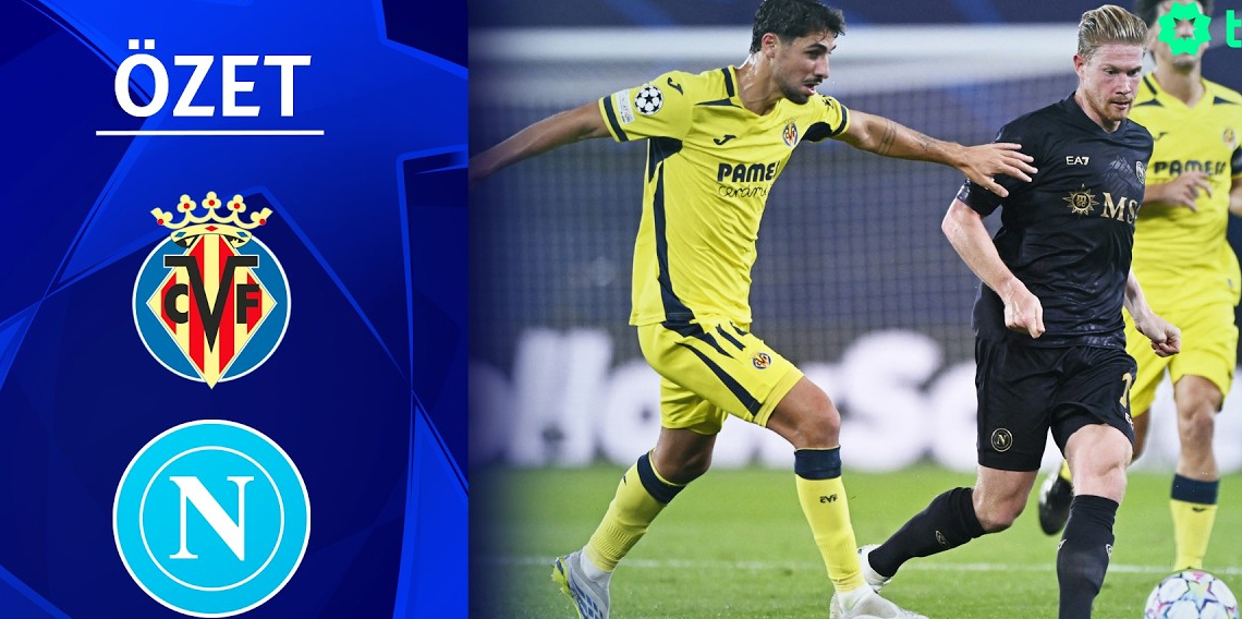 Şampiyonlar Ligi 2. Hafta | Villarreal - Napoli (Özet)