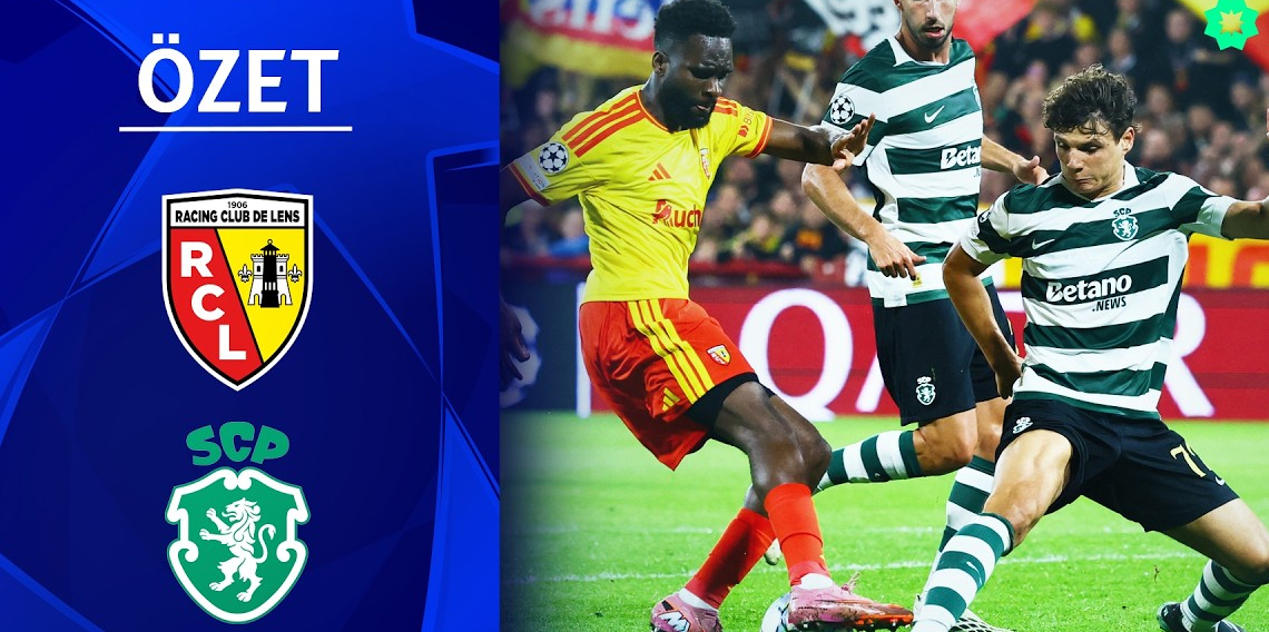 Şampiyonlar Ligi 2. Hafta | Lens - Sporting (Özet)