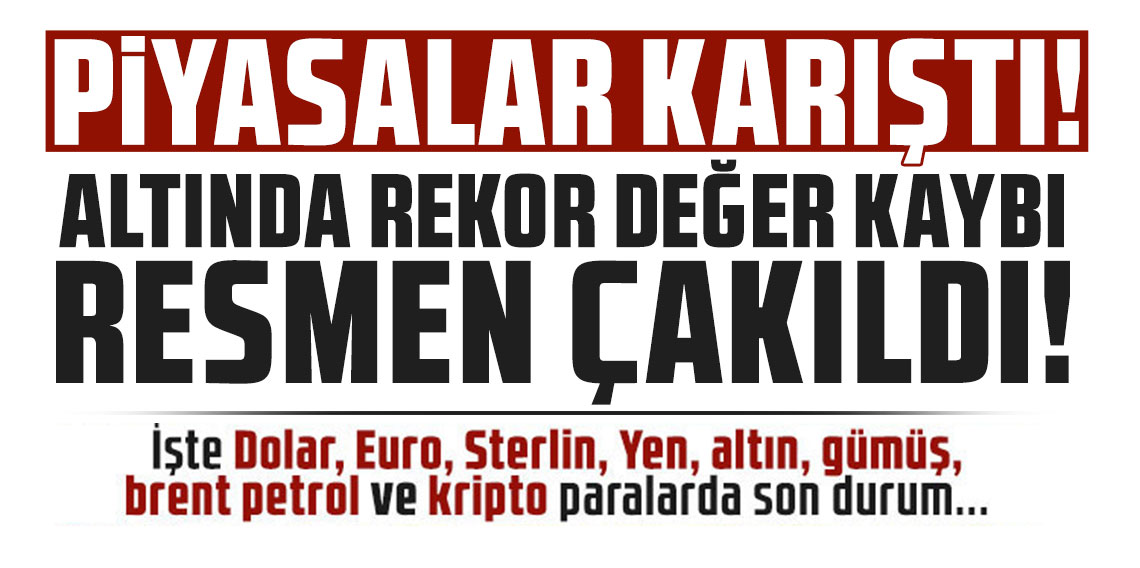 Altında rekor değer kaybı: Düşmedi, resmen çakıldı!